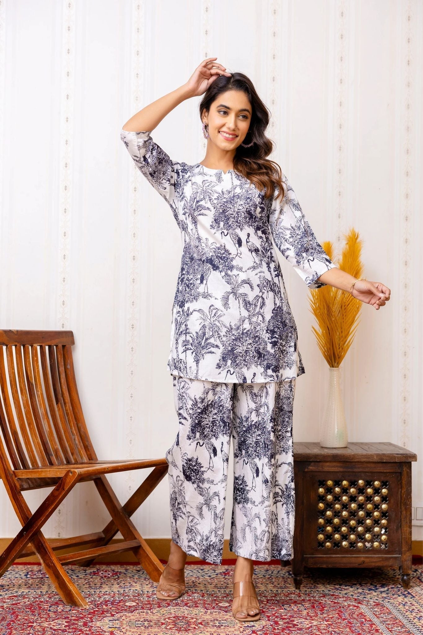 Stylish Cotton Printed Co-Ord Set