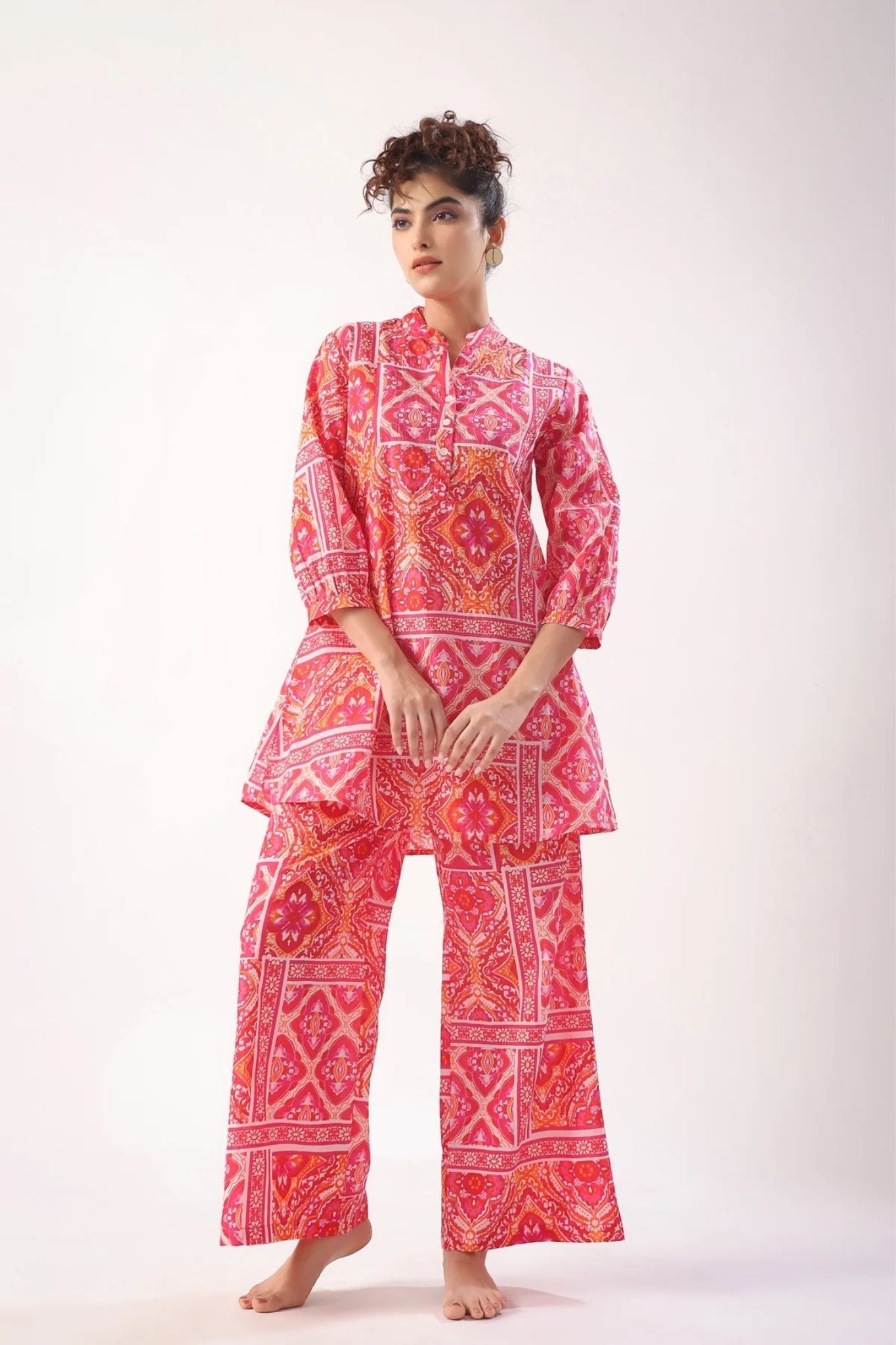 Stylish Cotton Printed Co-Ord Set