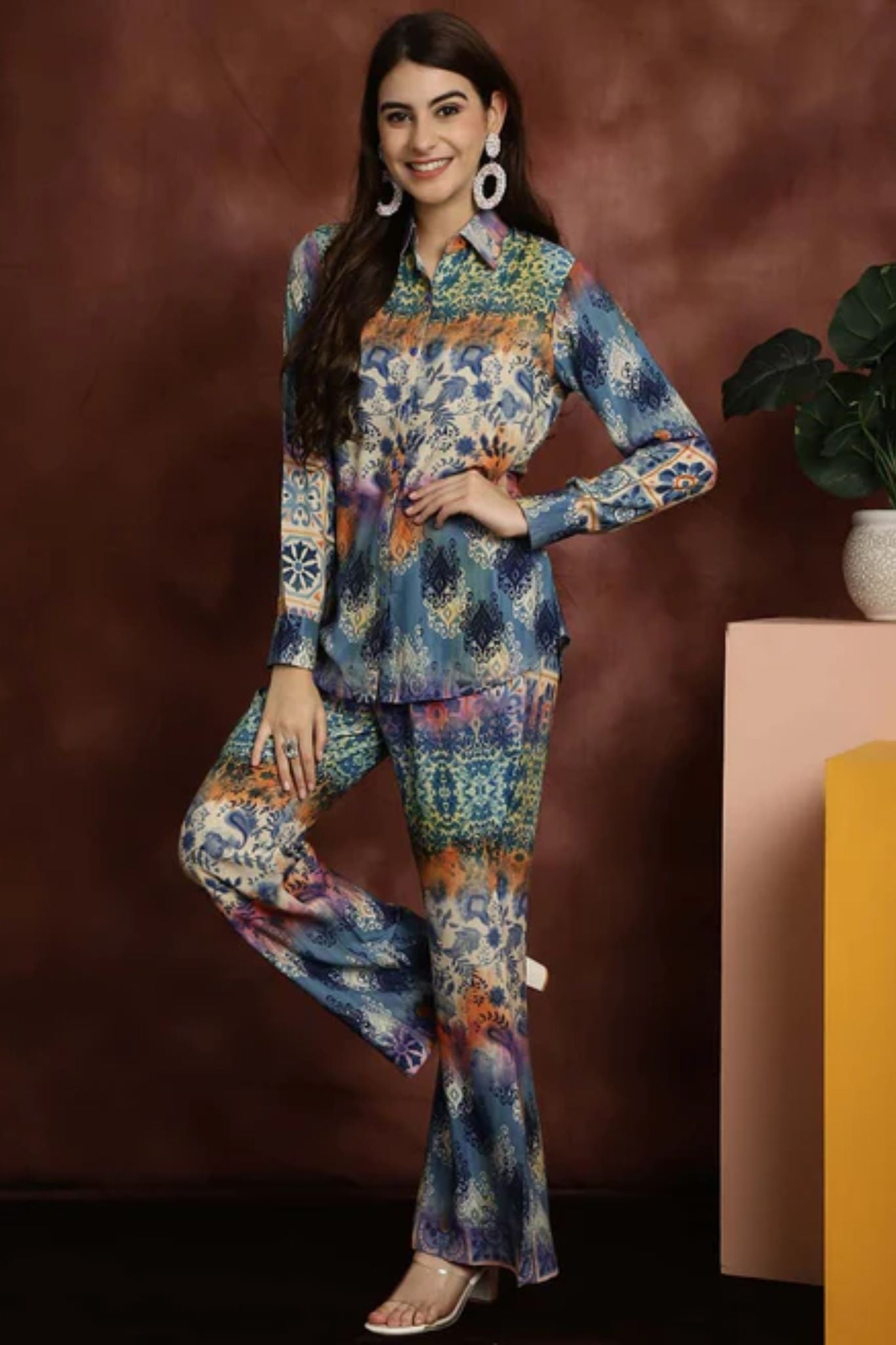 Stylish Cotton Printed Co-Ord Set