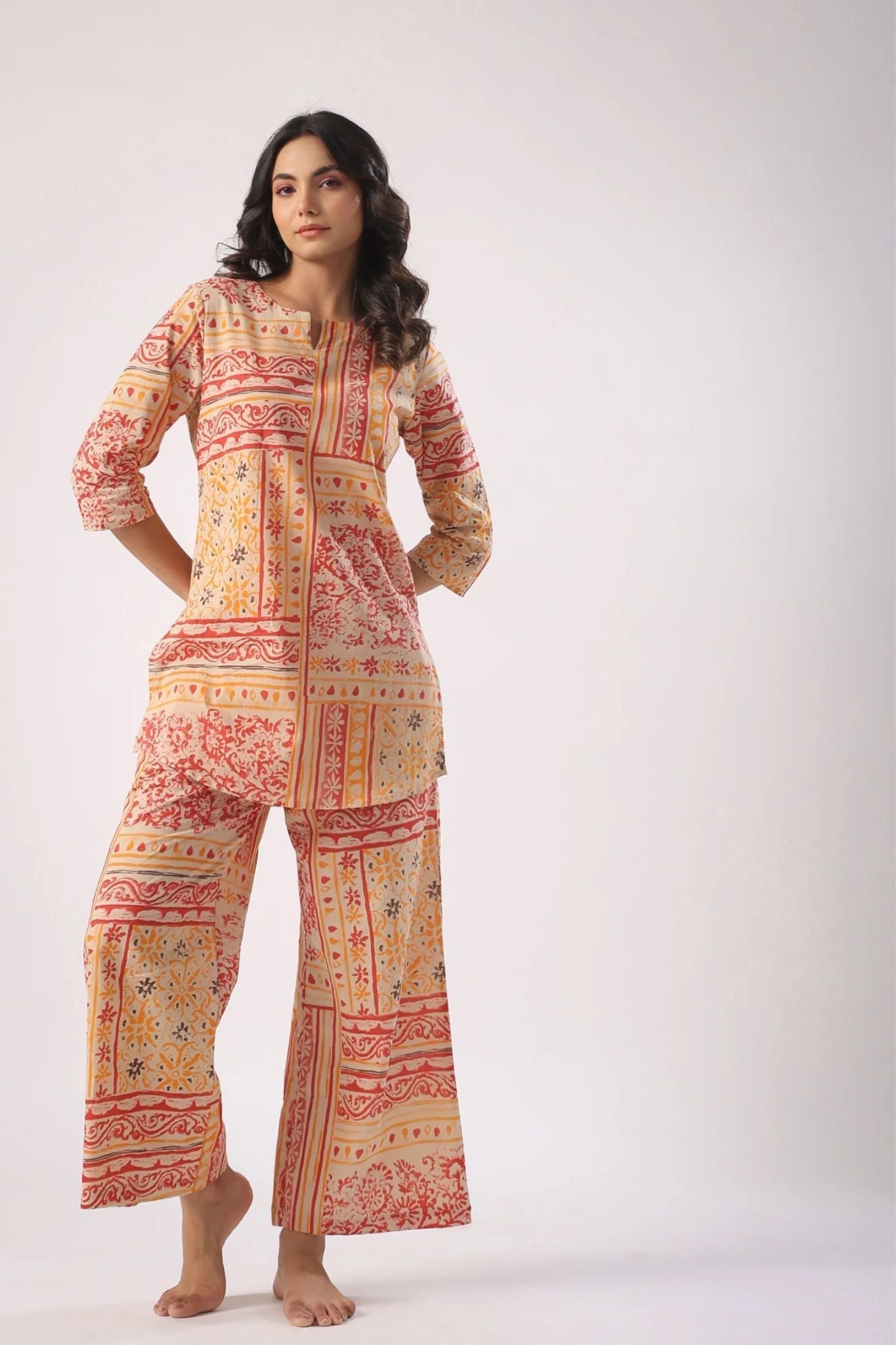 Stylish Cotton Printed Co-Ord Set