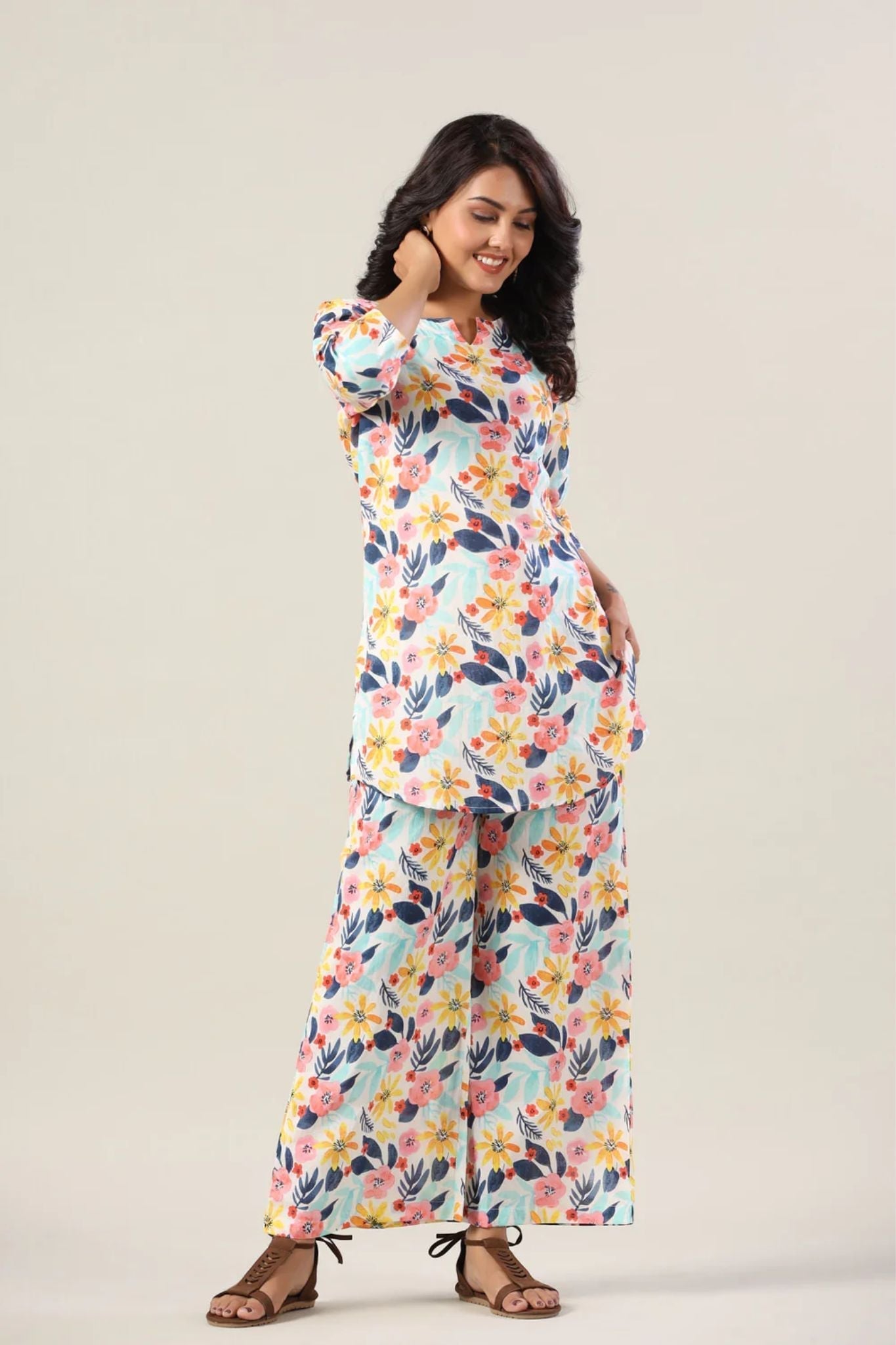 Stylish Cotton Printed Co-Ord Set