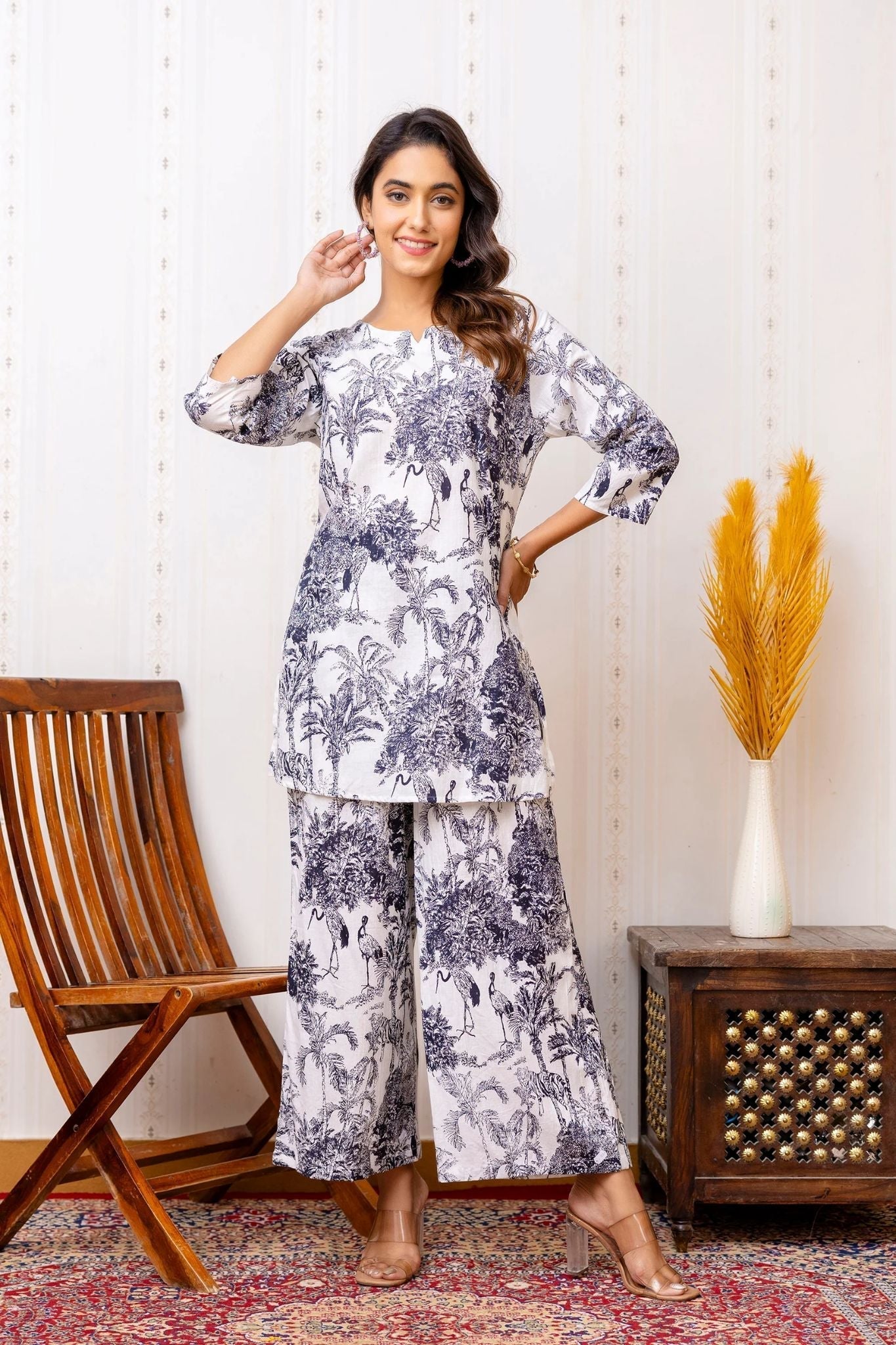 Stylish Cotton Printed Co-Ord Set