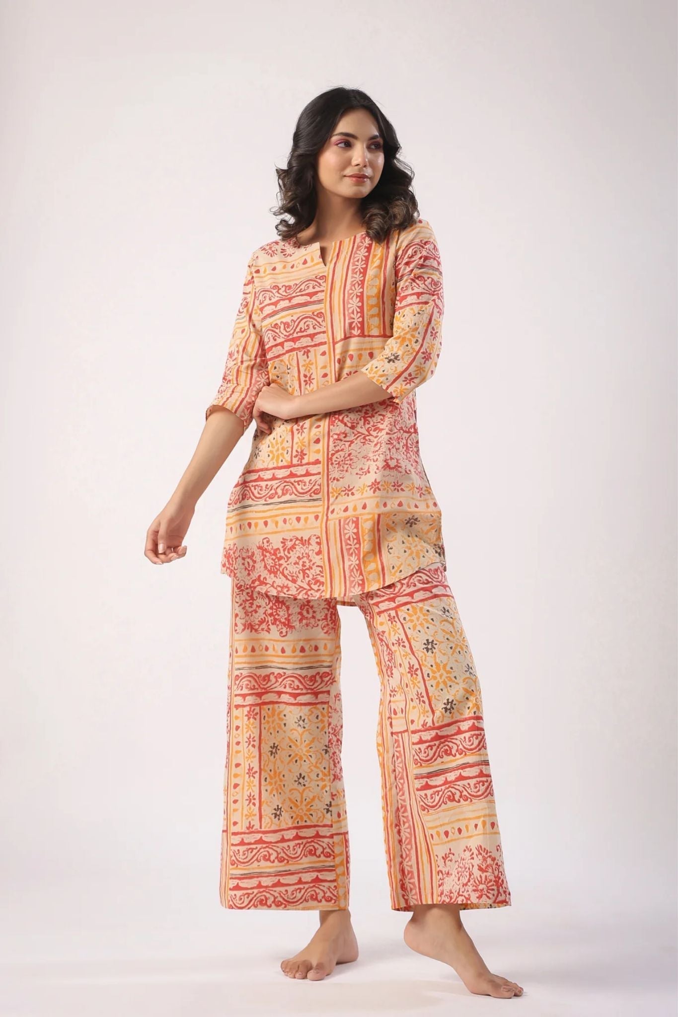 Stylish Cotton Printed Co-Ord Set