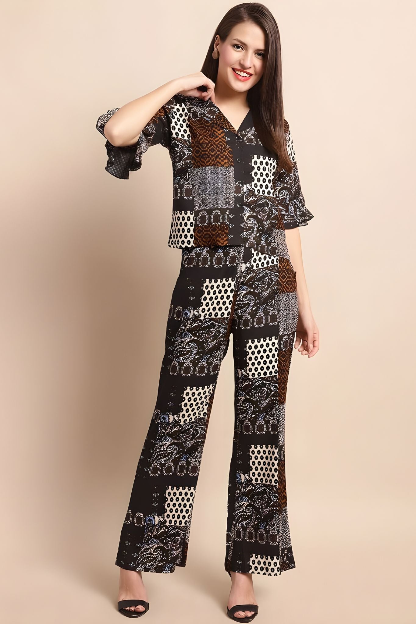 Stylish Cotton Printed Co-Ord Set