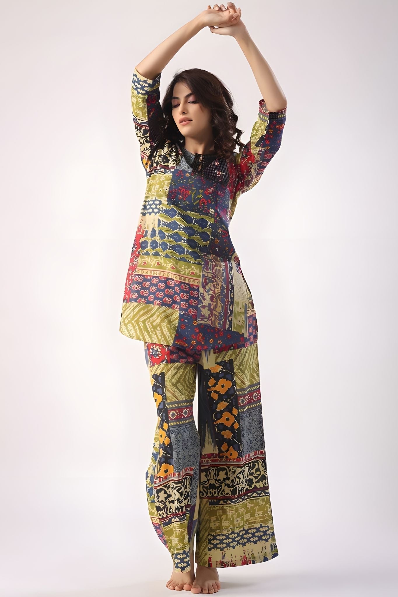 Stylish Cotton Printed Co-Ord Set