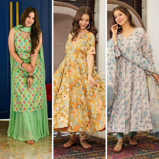 PREMIUM MUSLIN KURTI SETS